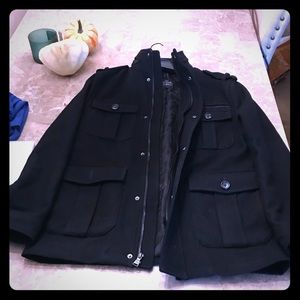 Men’s express peacoat. Beautiful Jacket!